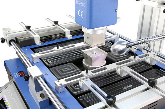 High Efficiency Automatic BGA Reballing Machine OEM With Hot Air Nozzle