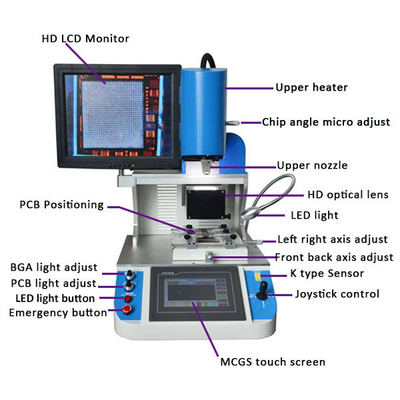 CE ISO IR Reballing Infrared BGA Rework Station For Iphone Samsung Motherboard Repair