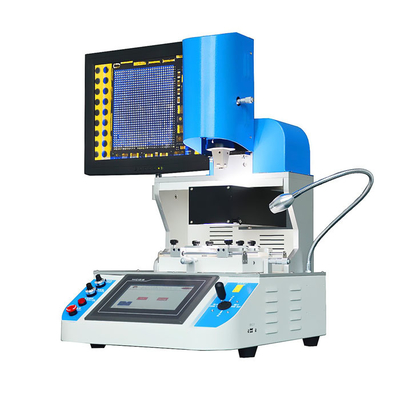 Hot Air 5*5mm PCB QFN Rework Station 2400W PLC 450*470*670mm