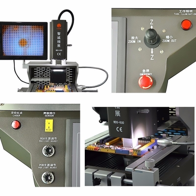 WDS-600 Laptop BGA Machine IC PCB Desoldering Machine 1200W Heating Power