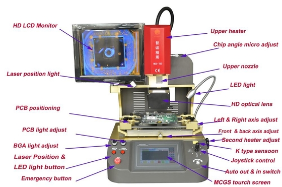 220V Automatic IR Welding Machine 4200W BGA Chip Replacement Machine